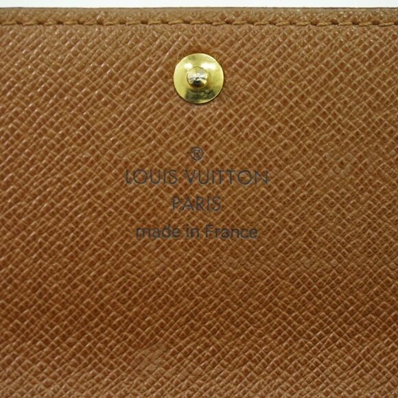 Louis Vuitton Portefeuille Sarah M61734 Monogram Canvas Long Wallet Brown - Picture 6 of 10